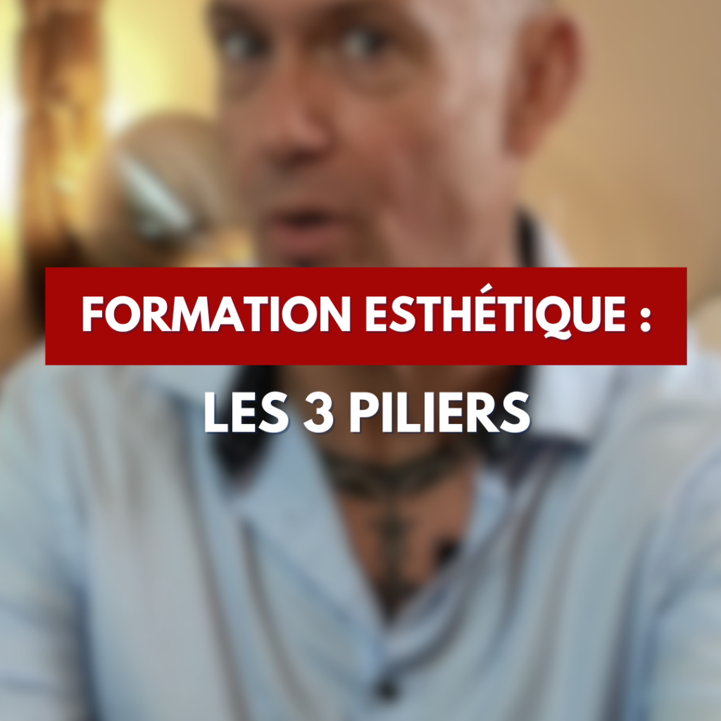 Miniature au format carré de la vidéo les 3 piliers de la formation esthétique